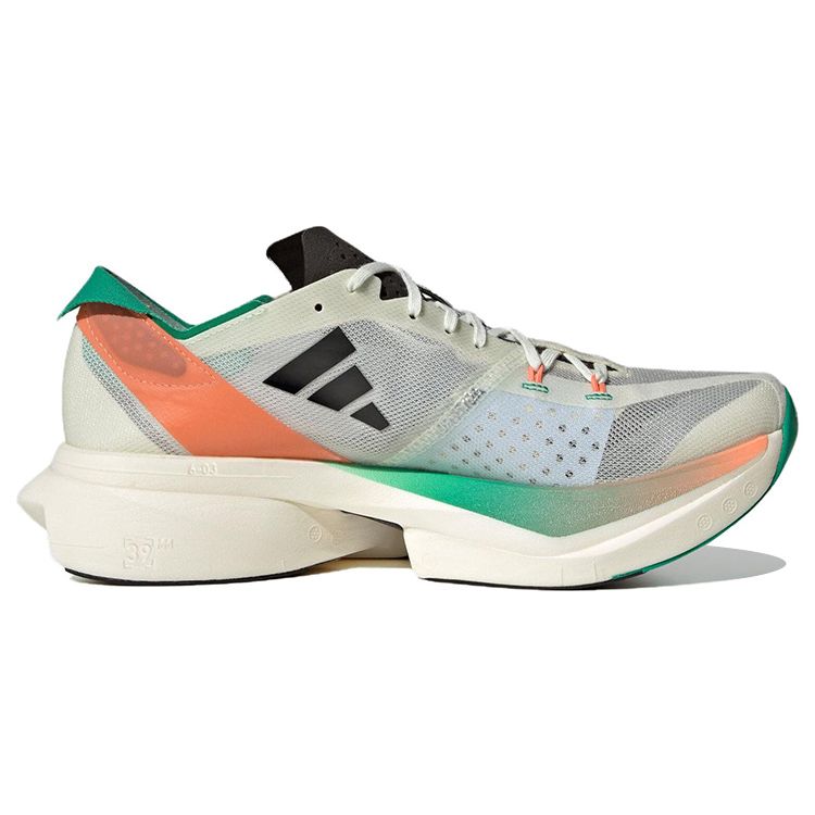 Кроссовки унисекс adidas Adizero Adios Pro 3 White Tint Coral Cream Core-Black — фото 2