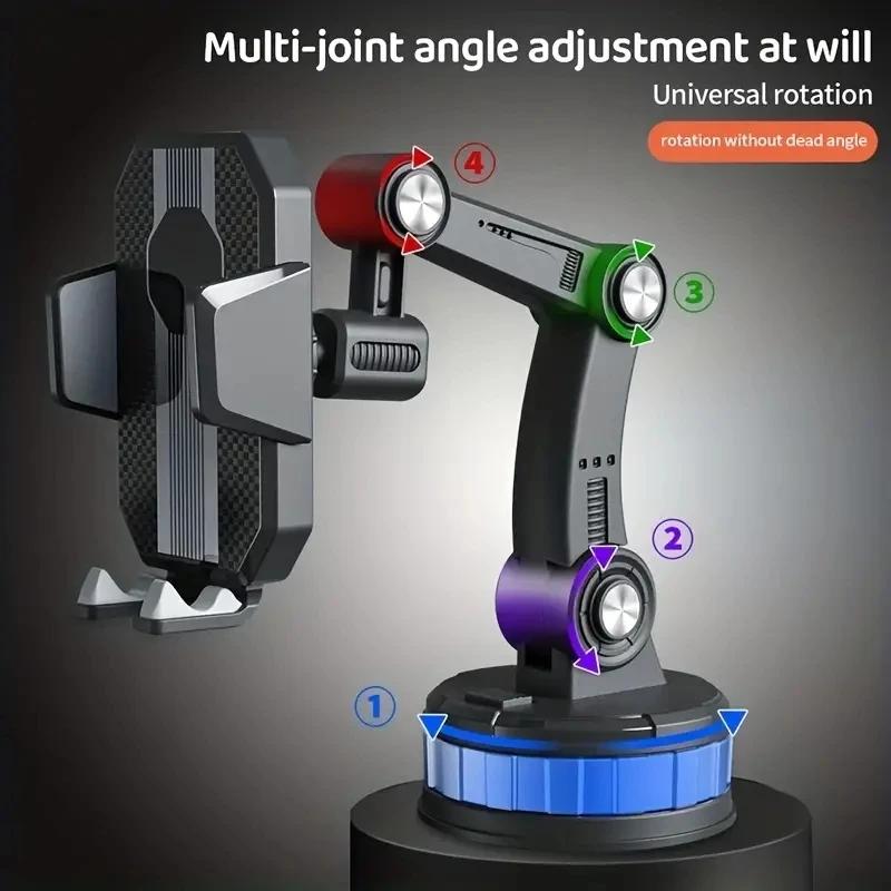 VIKEFON Car Phone Holder Stand Universal Dashboard Car Clip Mount GPS Bracket Sucker Mobile Phone Support In Car For All Phones