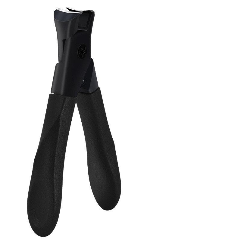 

Кусачки для ногтей Anti-Splash, одинарные кусачки для ногтей, толстые, жесткие, специальные, большого размера, для бытовых толстых ногтей чёрный