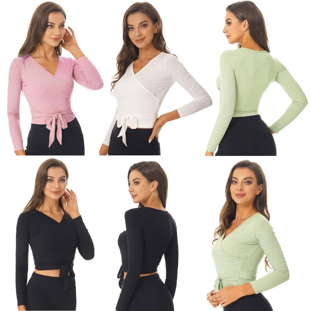 Women's Open Front Ballet Cardigan Dance Shawl Long Sleeve Bolero Shrug Shawl Jacket Wrap Cover Ups