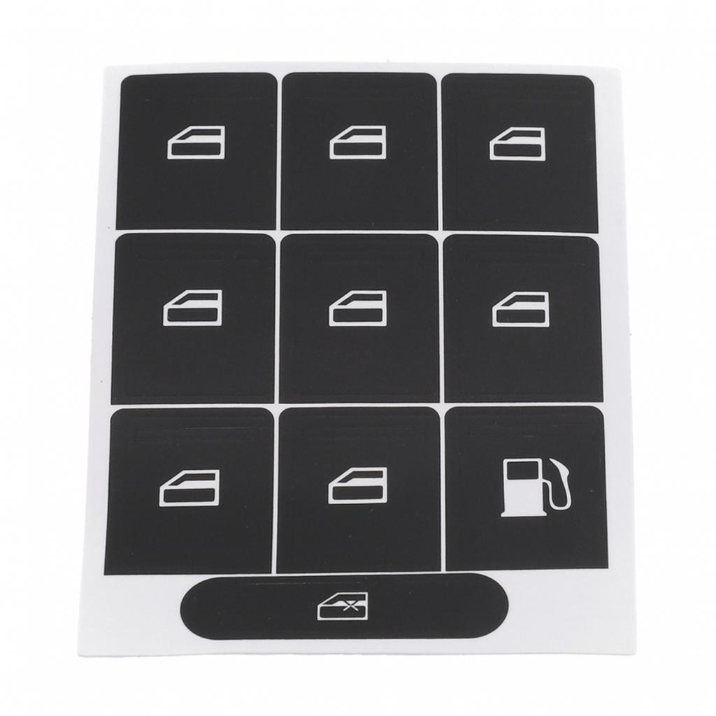 Button Repair Decal Buttons Repair Stickers Set Of Stickers
