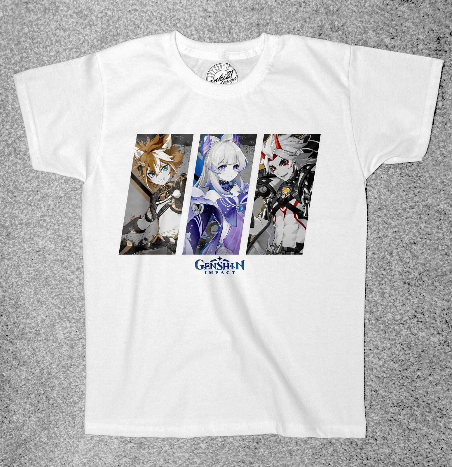 

Genshin Impact 021 Anime/Manga video game Childrens/Kids Adult t shirts/t-shirts 100
