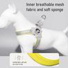 Night Safety Pet Harness High-Brightness Reflective Strips Y-Shaped Chest Design Adjustable Quick Buckle Dog Harness