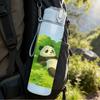 1PC Panda Green Forest Scene 750ml Color Plastic Sports Water Bottle Leakproof Flip Straw Lid For Sports Office Home Use