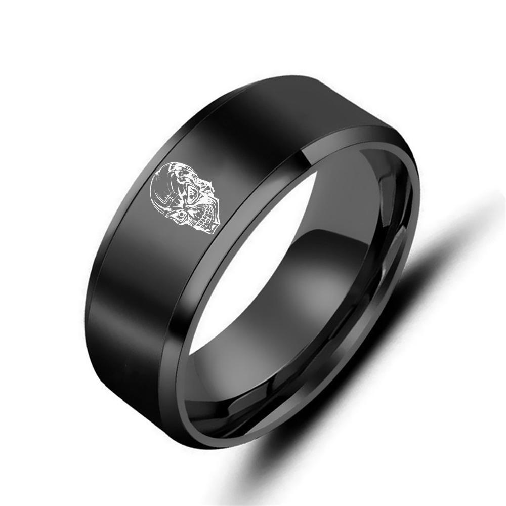 2026 Gothic Skeleton 316L Stainless Steel Unisex Retro Punk Hip Hop Punk Party Jewelry Gift Can Be Customized