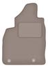 Beige Driver's Mat For: Mitsubishi Pajero Pinin SUV (1999-2006)
