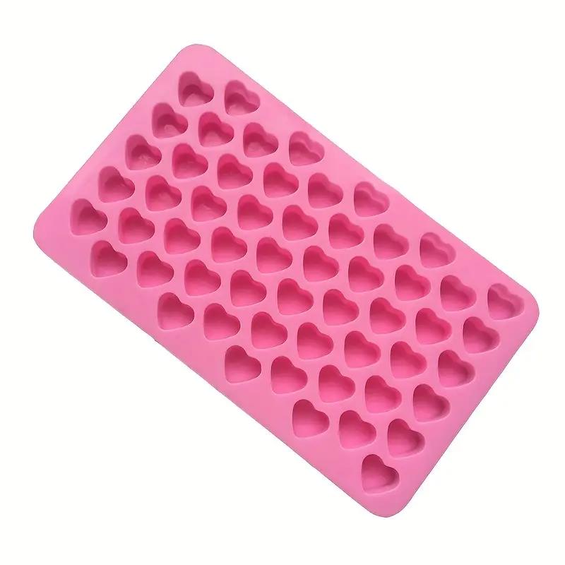 Heart Silicone Molds DIY Chocolate Cookie Baking Mold Ice Cube Making Tools Wedding Birthday Party Cake DIY Decoration Supplies