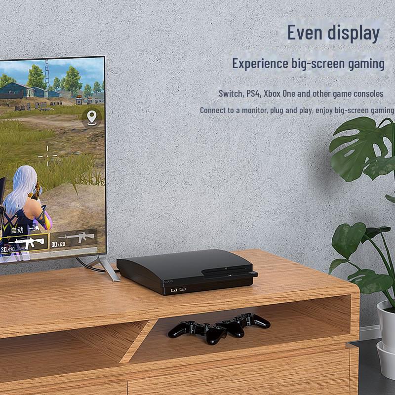 Biaz HDMI Male To DVI 24+5 Female Adapter Cable, Two-Way Conversion, Black