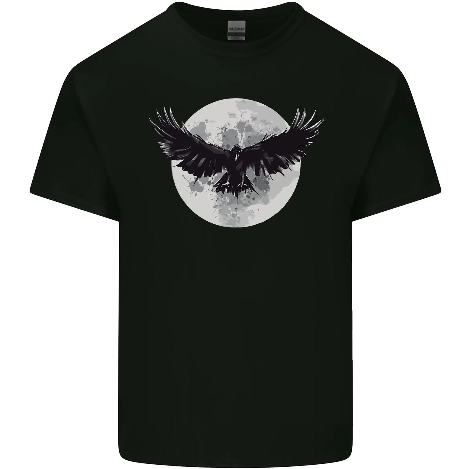 Raven Moon Vikings Kids T-Shirt Childrens XL