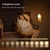 Plug In Night Light Remote Control LED Nightlight, 2 Pcs Dimmable Lamp, 3 Colors, Timer 15/30/60 Min Wall Lighting for Baby Nursery, Bedroom, Kid