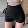 2024 Spring/Summer Women's Slim Fit High Waist Elastic Shorts