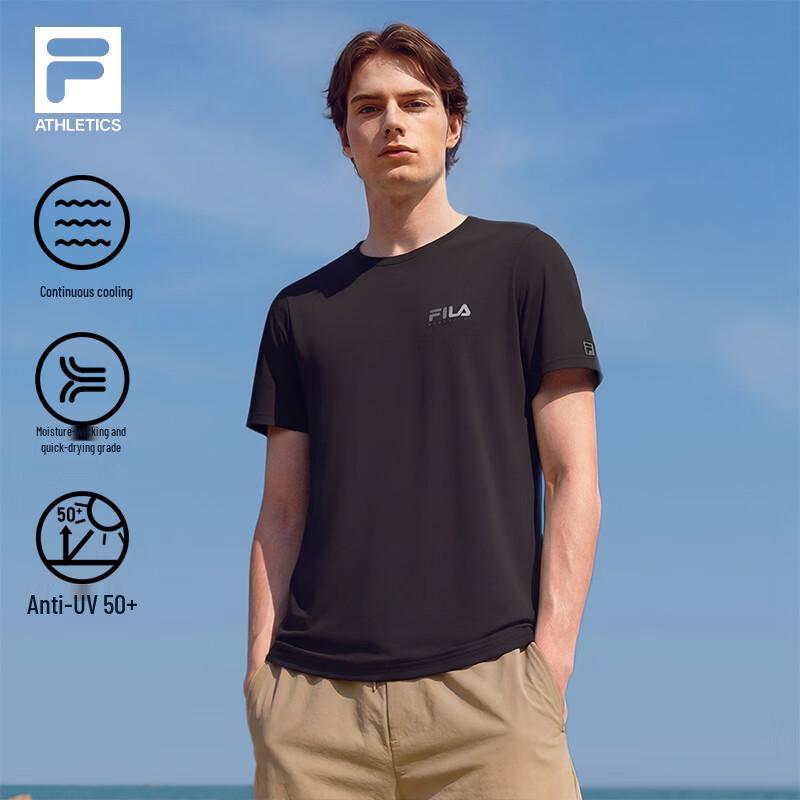 FILA Men's Cooling & Quick-Dry Athletic T-Shirt