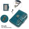 SENDEFN Women's Bifold Wallet, Genuine Leather, Popular, Stylish, Comfortable to the Touch, Authentic (with Coin Purse), RFID & Magnetic Skimming