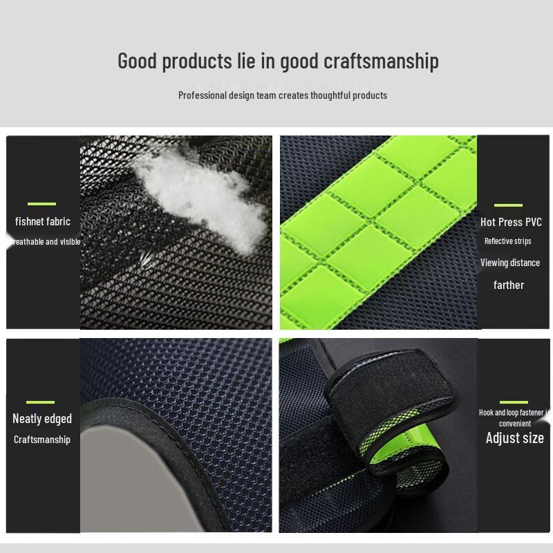 Traffic High-Visibility Reflective Safety Vest