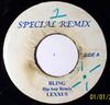 7inch Record LEXXUS  Bling NONE Special Remix 2000 Jamaica Reggae Ska  Dub Used