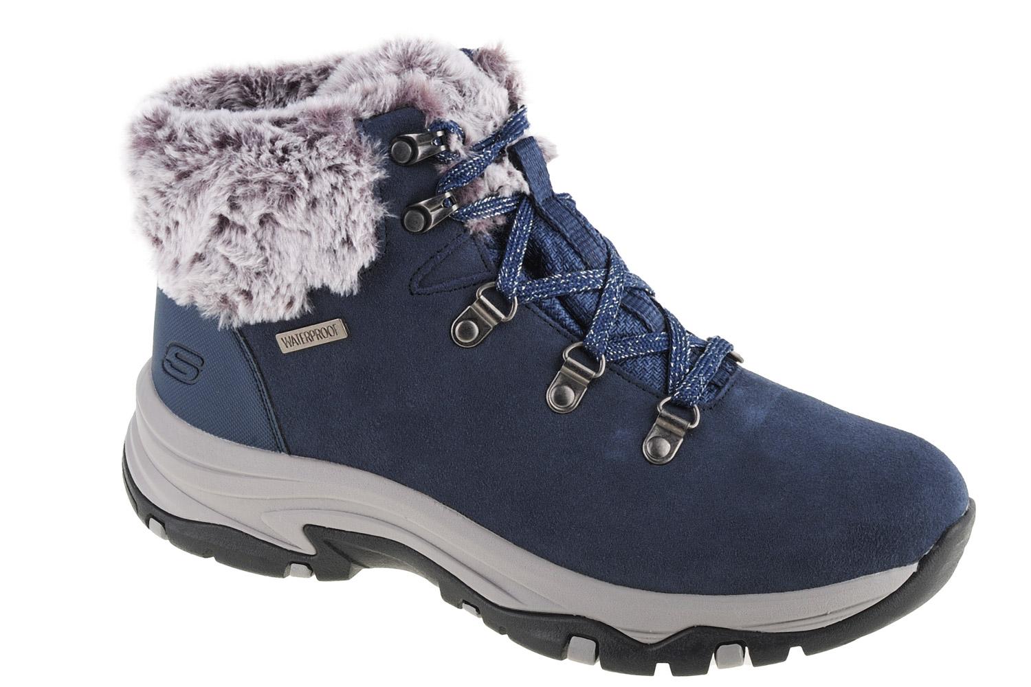 Skechers Trego-Falls Finest, scarponi da trekking blu navy da donna