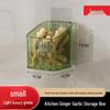 Kitchen & Bathroom Wall-mounted Storage Basket for Scallion, Ginger, and Garlic