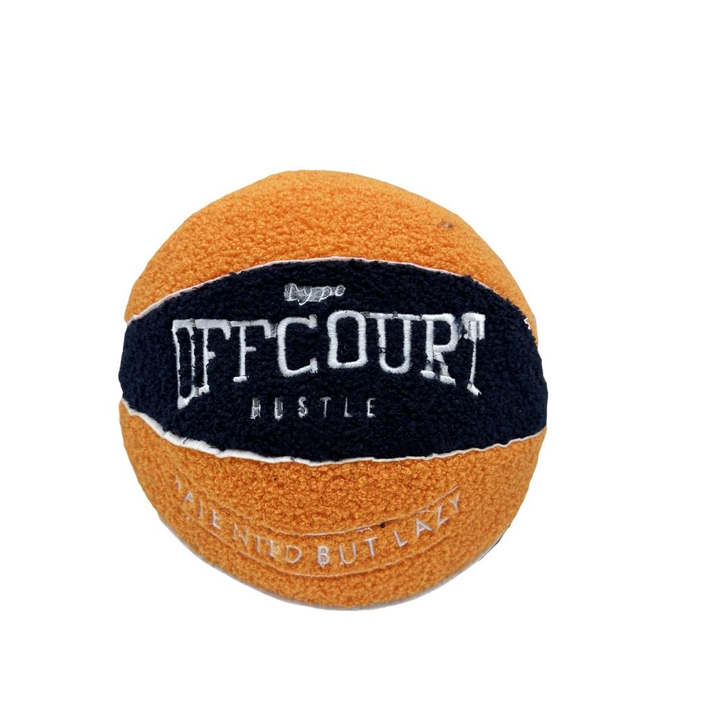Soft And Plush Offcourt Basketball Pillow Toy 25cm Height Perfect For Cuddling And Decor