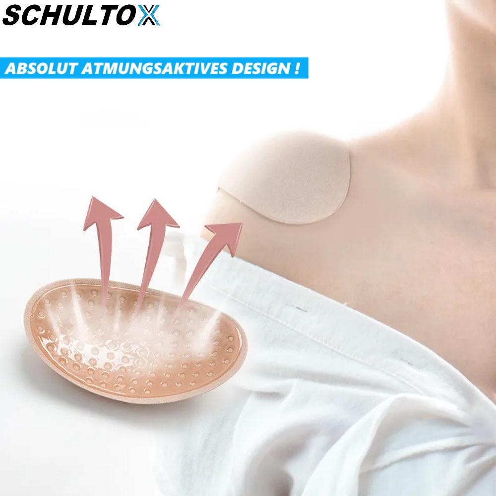 Ensemble d'épaulières SCHULTOX autocollantes en silicone antidérapantes