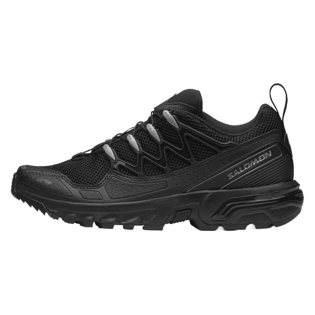 Salomon Acs + Og Comfortable Versatile Shock Absorbing Non-Slip Wear-Resistant Breathable Low-Top Running Shoes Unisex Running Shoes Black 477666