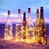 Battery Powered LED Wine Bottle Cork String Lights Waterproof Fairy Copper Wire Lamp for Bar Party Wedding Christmas Holiday Home Decoration