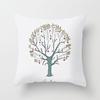 Ins Homewares Dusk Trees Sofa Car Pillow Cover Office Cushion Cover