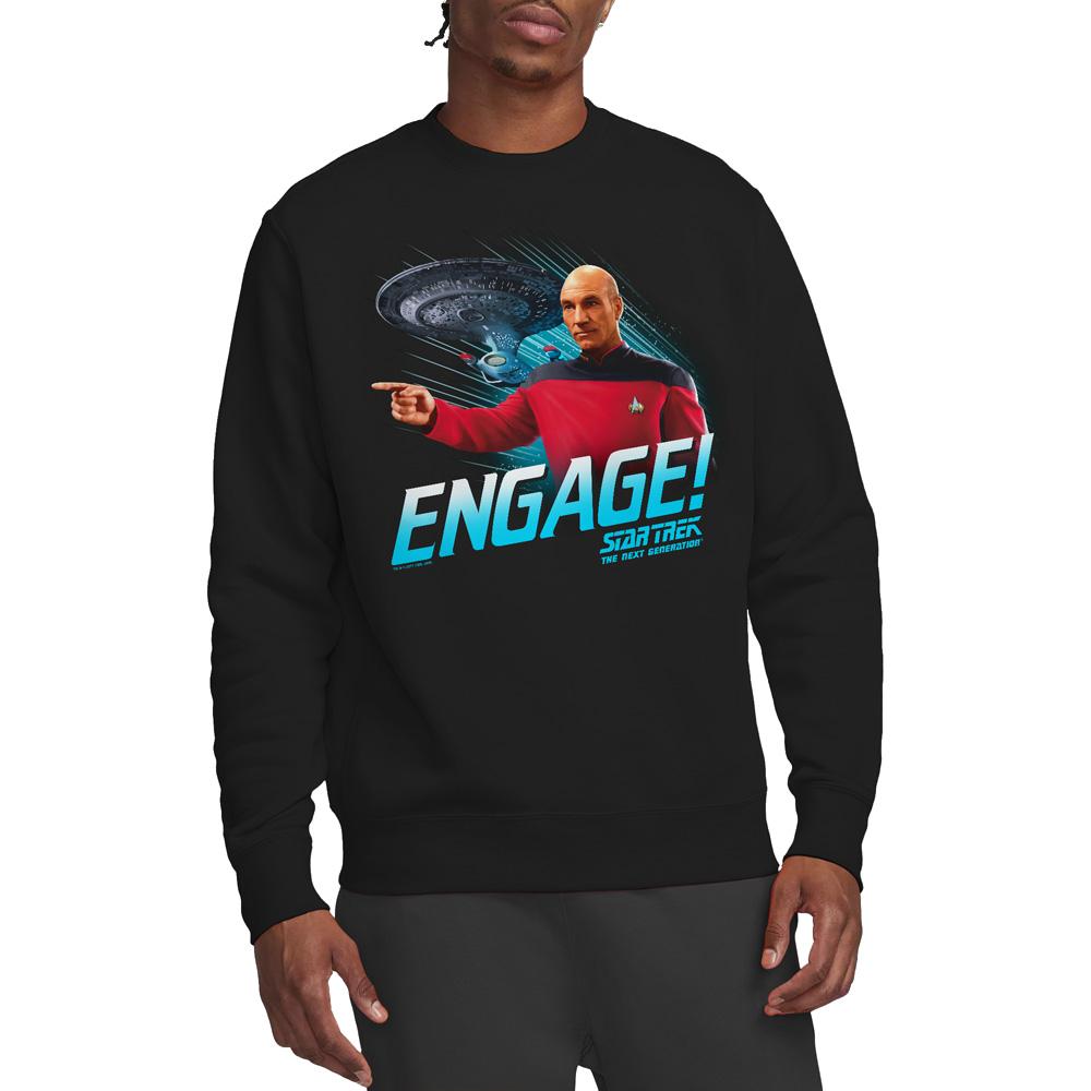 STAR TREK Hanorac Unisex pentru Adulți Engage