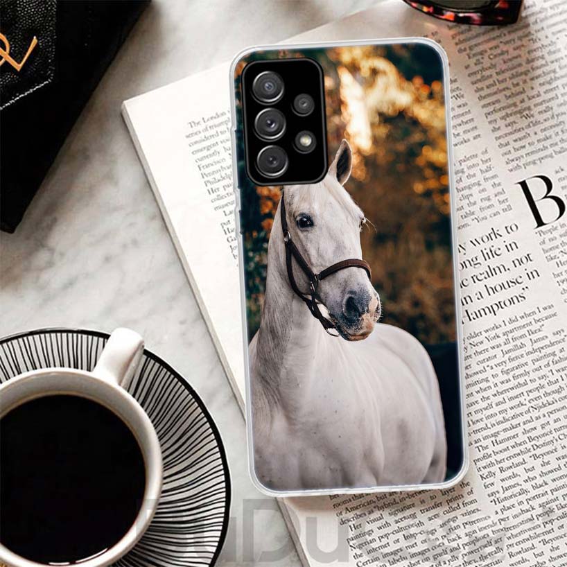 Horse Great Beauty Galloping Cover For Samsung Galaxy A51 A50 A71 A70 Phone Case A21S A31 A41 A10 A20E A30 A40 A01 A11 A6 A7 A8