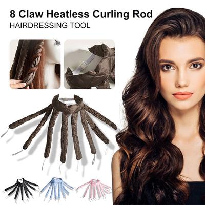Heatless Curling Rod Headband No Heat Hair Curlers Hair Rollers Sleeping Soft Curls Bar Wave Formers Hair Styling Tools