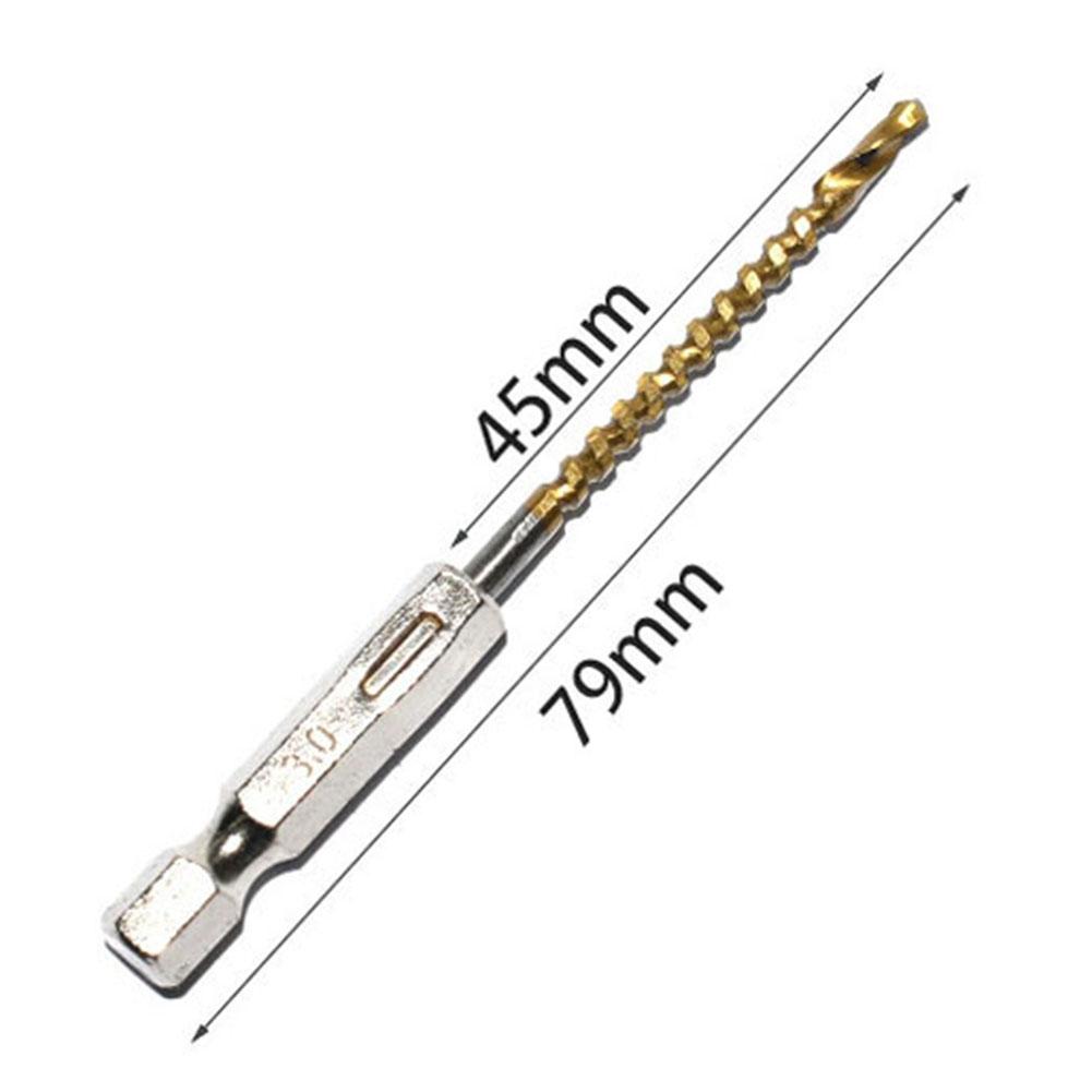 Drill Bit Multifunction Punch Tools Titanium Plating