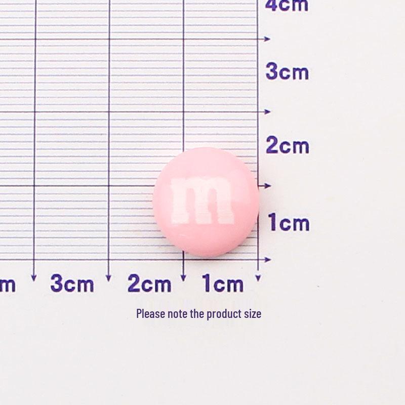 Colorful M&M's Resin DIY Kit: Phone Case, Hair Tie, Hair Clip, Jewelry, Water Cup Sticker, Pencil Box