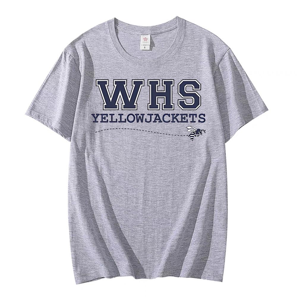 WHS Yellowjackets TShirts Yellowjackets Funny Men/Women Clothing Aesthetic Tops Unisex Clothes Cotton High Quality Soft T-shirts
