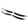 4 Pcs Front Fog Light Grille Trim Eyelid Eyebrow Wind Knife Strip Replacement for  ‑  C‑Class W206  06