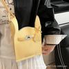 Fashion Trend Texture Retro Vegetable Basket Bag Women's 2025 Spring New Casual Foreign Style Women's Shoulder Crossbody Bag