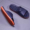 Men's Slippers With Flat Feet Hollow Bathroom Leaking Quick-drying Massage Soles Lightweight Sandals