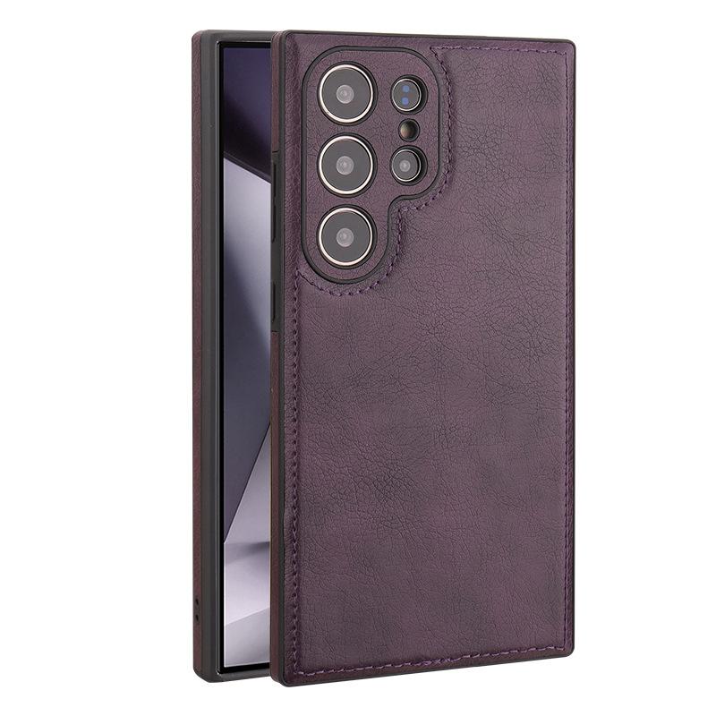 Samsung S11Ultra High-end Leather Pattern Mobile Phone Case Business Leather Case S11/S11Plus All-inclusive Premium Sense