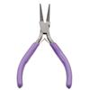 1pc Small Pliers Diagonal Round Bent Needle Nose Pliers Non-slip Handle Jewelry Repair Making Handcraft Beading Cutter Pliers