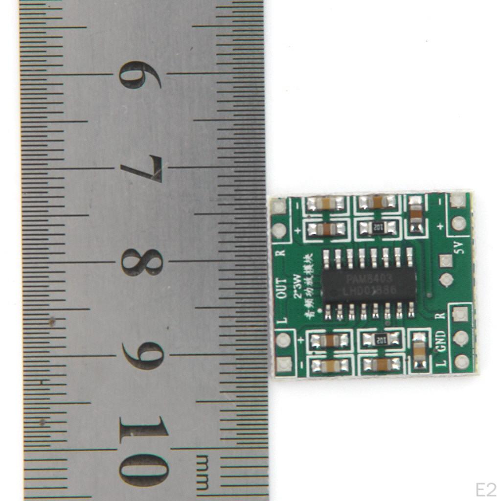 2-Channel Mini Stereo Class 2*3W D Digital Audio Amplifier Board Module 5V