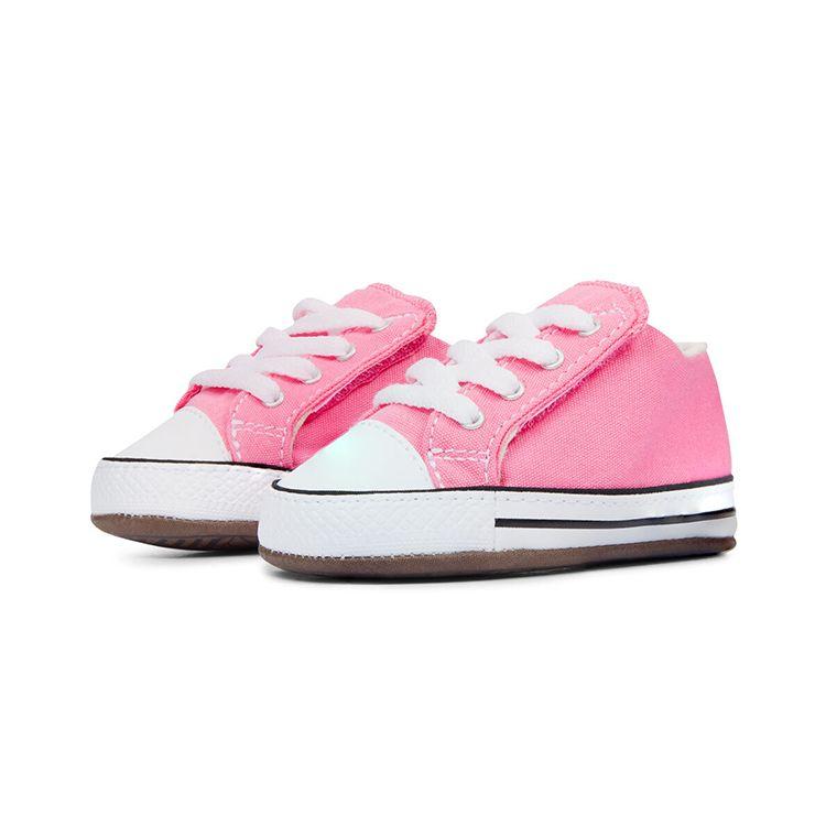 Converse Chuck Taylor All Star Crib Sneakers Comfortable Daily Low Top Baby Sneaker Pink 865160C