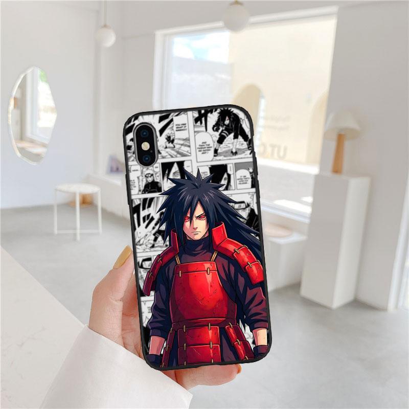 LO74 NARUTO Uchiha Madara Soft Shell Phone Case for Redmi Note 13 14 Pro+ Plus A3 A3X 13X 13C 13R 14S 14C 14R