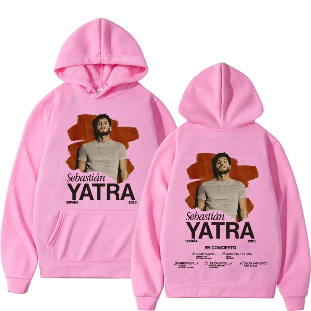 Sebastian Yatra Musikalbum Tour 2025 Merch Sweatshirts Herren Damen Retro Gothic Kleidung Hip Hop Hoodie Langarm Lässige Hoodies