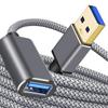 USB Extension Cable Portable Male ward Female Durable Data Transfer Cord