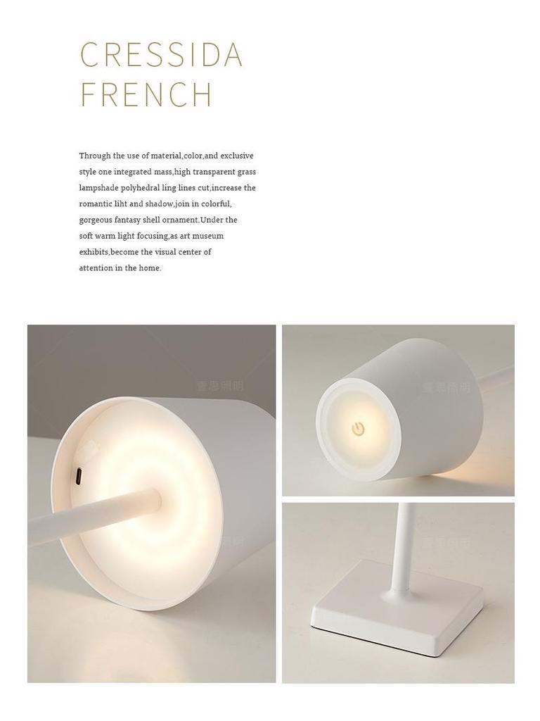 All-Aluminum USB Touch Bar Lamp: Modern Minimalist Night Light for Home or KTV