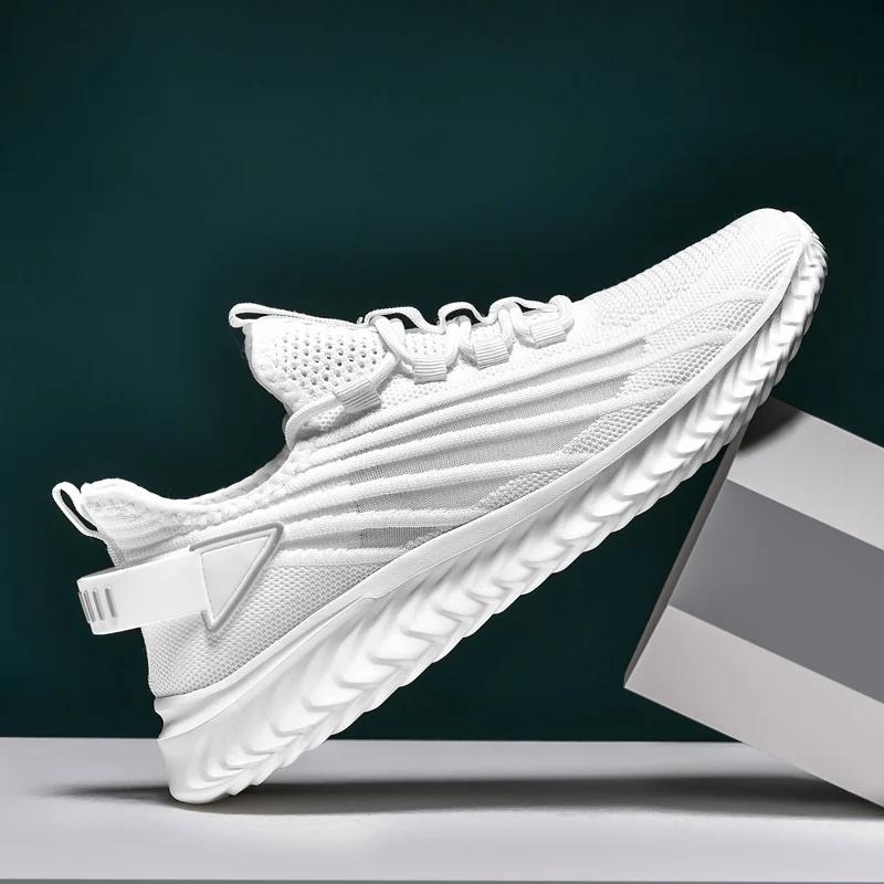 

Man Running Shoes Outdoors Breathable Mesh Soft Men Casual Sneakers Light Walk Trend Fashion Mens Sports Trainers Tenis Masulino 39