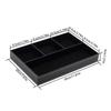 Multi-function Stationery Organizer Leather Desktop Box Neat Arrange Storage Tray  Business Supply