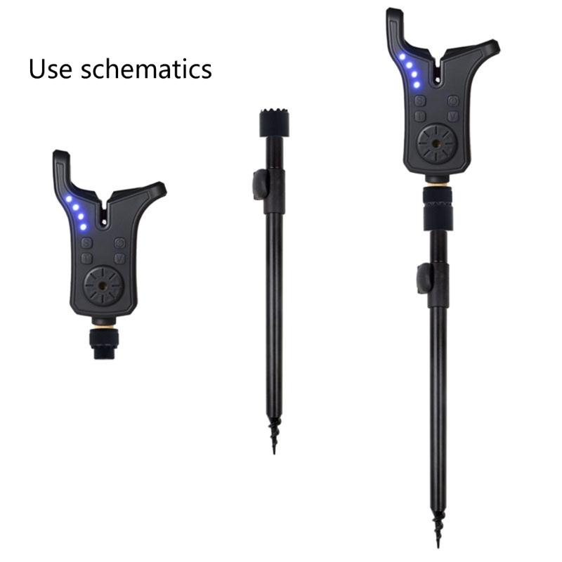 Carp Fishing Quick Change Connector Carp Fishing Adaptor Aluminum Alloy for Fishing Alarms Rod Pod Fishing Tackle Gift