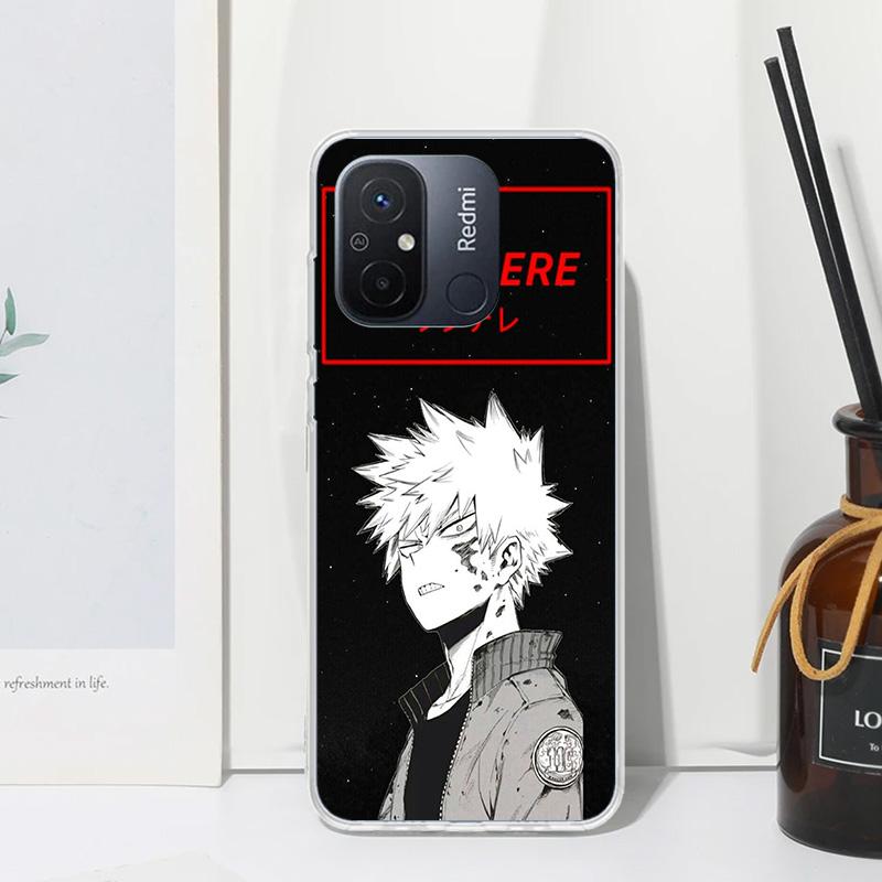 My Hero Bakugou Katsuki Phone Case For Xiaomi Redmi 14C 13 13C 12 12C 10 10A 10C 9 9A 9C 9T 8 8A 7 7A 6A 6 Pro K80 K70 K60 K40 K