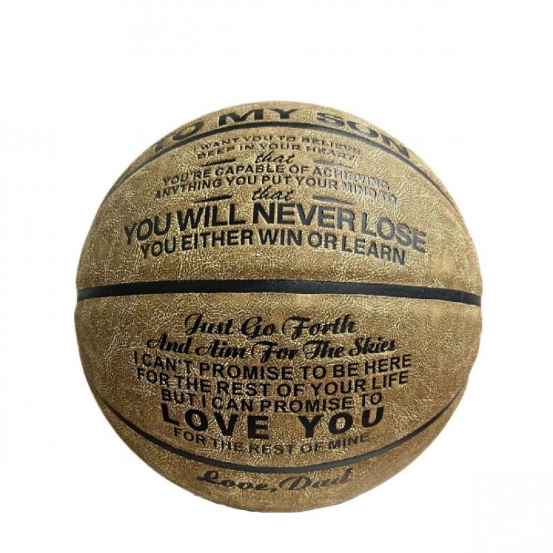 Īstas ādas basketbola bumba izmērs 7