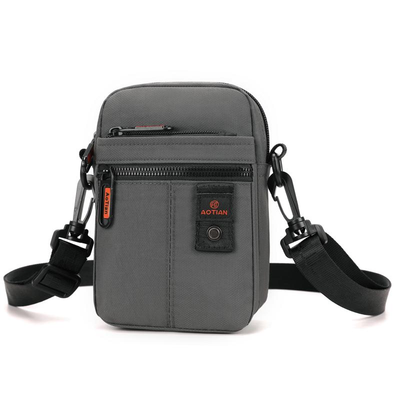 Multi Function Men's Mini Shoulder Bag Nylon Man Small Fanny Phone Bag Fashion Casual Men Belt Bag Bolsos Handbag