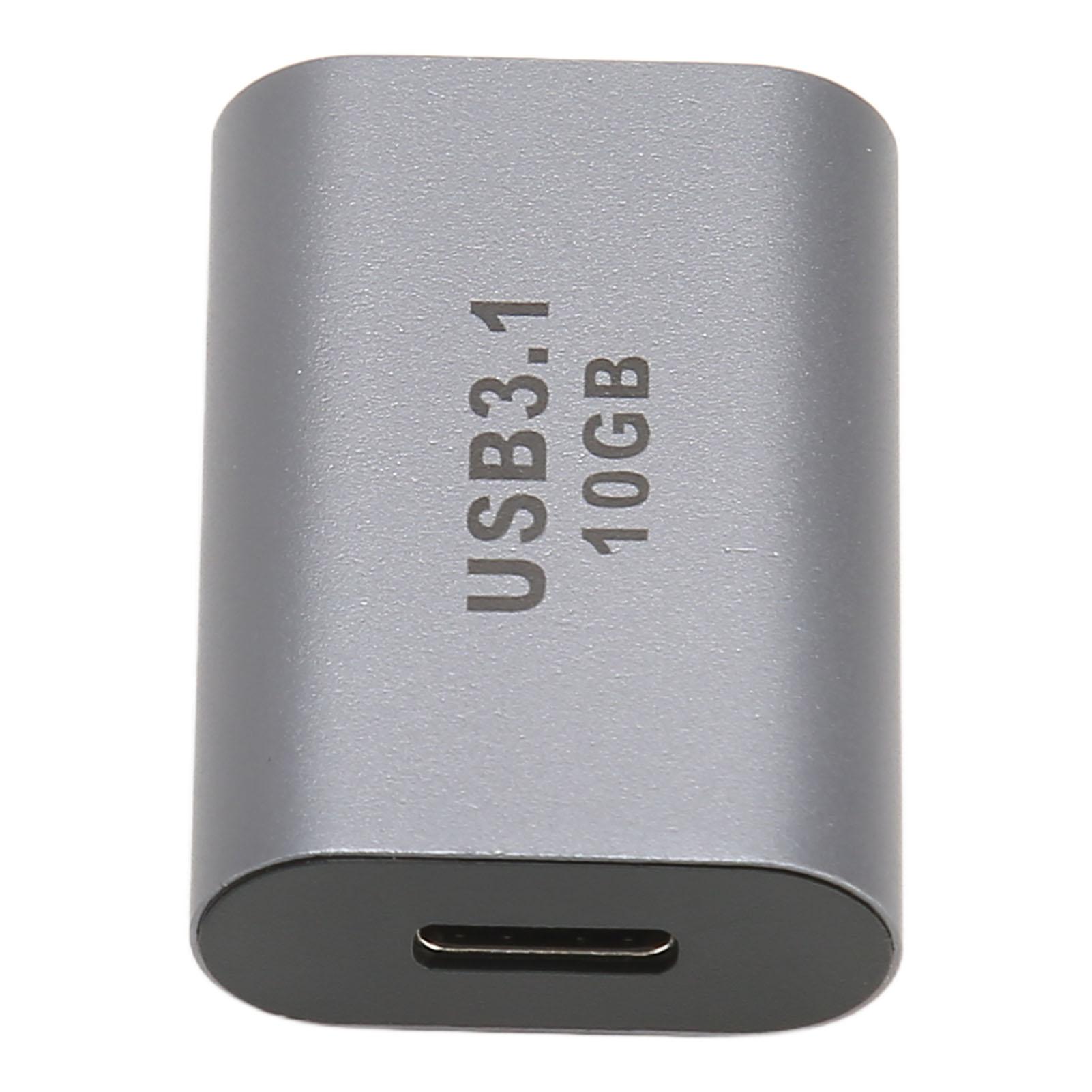 

Адаптер USB 3.1 на Type C гнездо-гнездо 10 Гбит/с Plug and Play Адаптер USB A на USB C для телефона